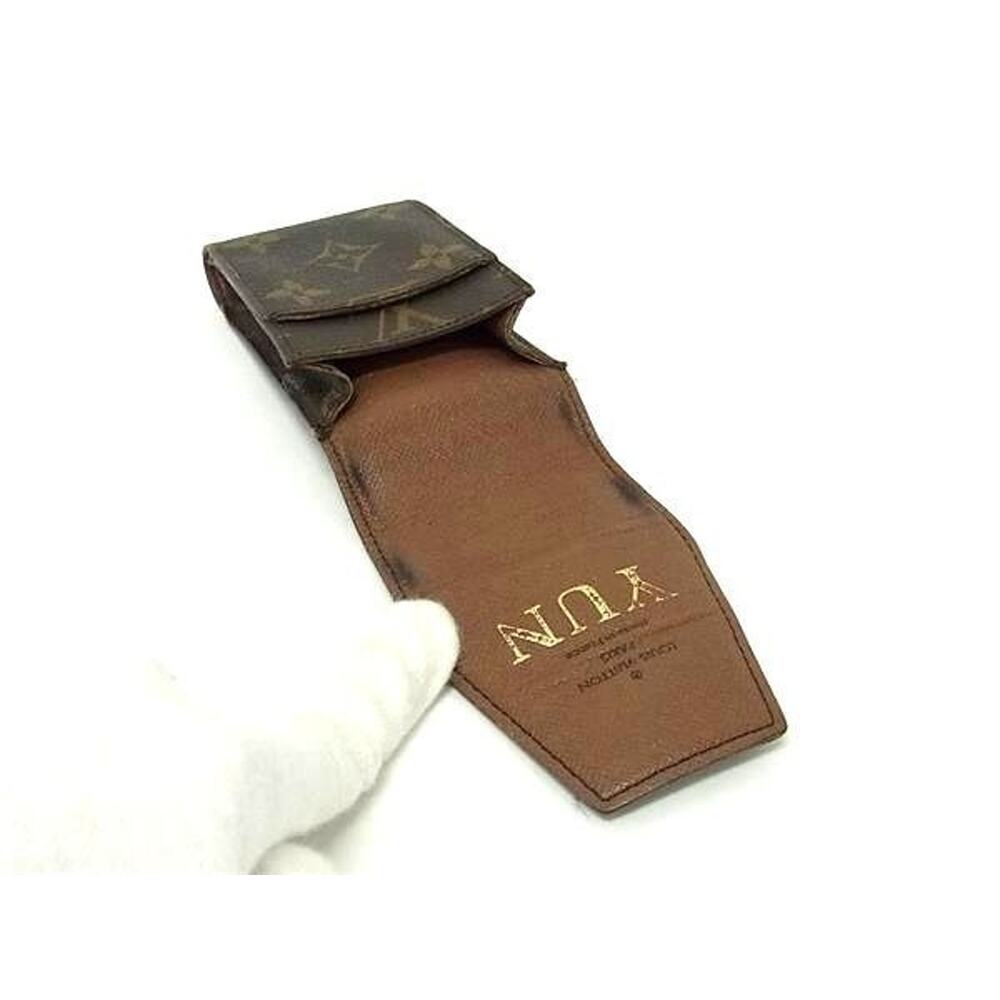 Louis Vuitton LV Etui Cigarette Tobacco Case Holder Brown Small Pouch Vintage - Picture 3 of 5